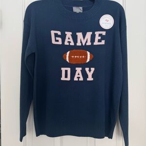 Source Unknown Blue 'Game Day' Sweater